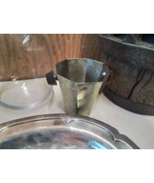 POT PLAQUE ARGENT ART DECO
