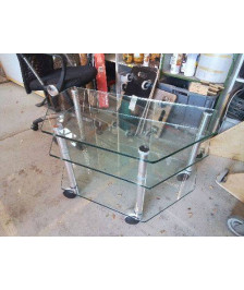 TABLE BASSE ROULANTE