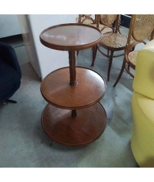 GUERIDON ROND 3 NIVEAUX 