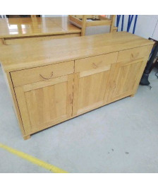 BUFFET MODERNE BOIS CLAIR 3P 3T