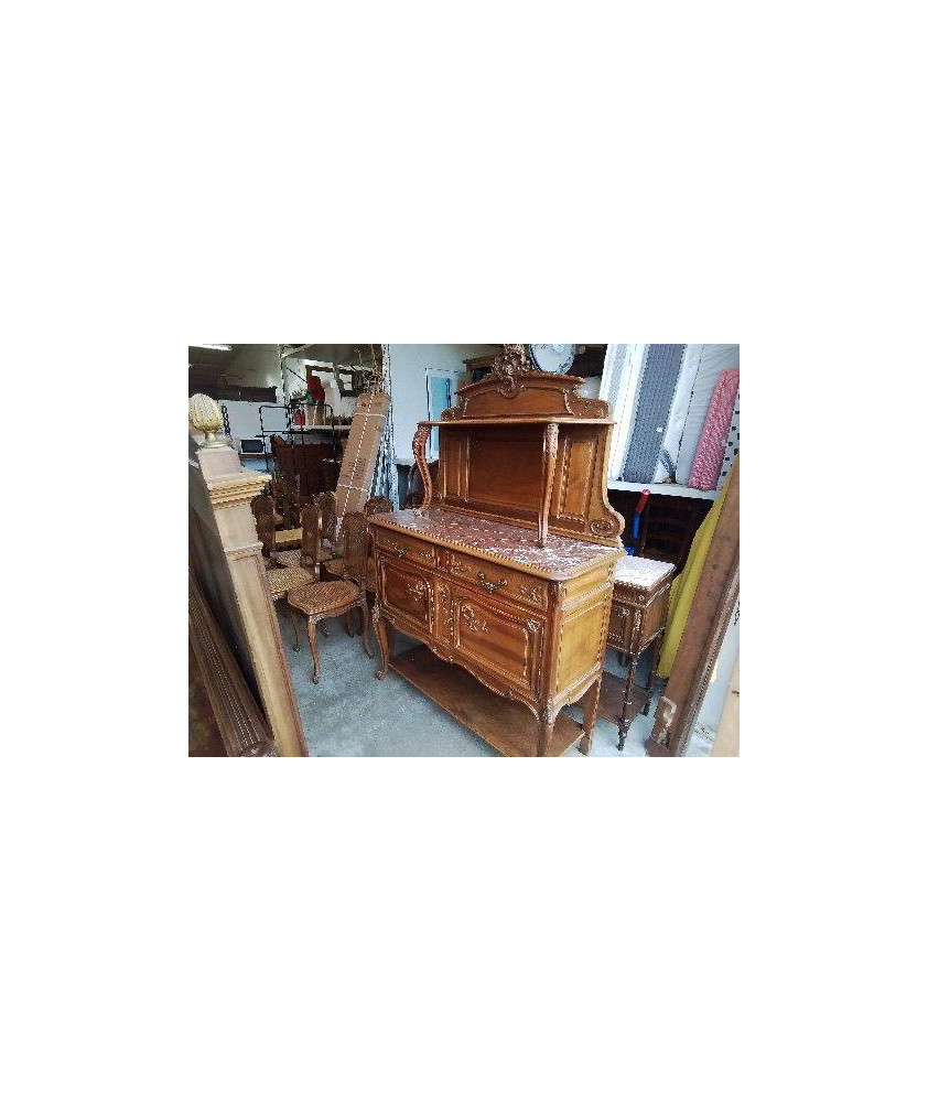 BUFFET DESERTE DESSUS MARBRE 