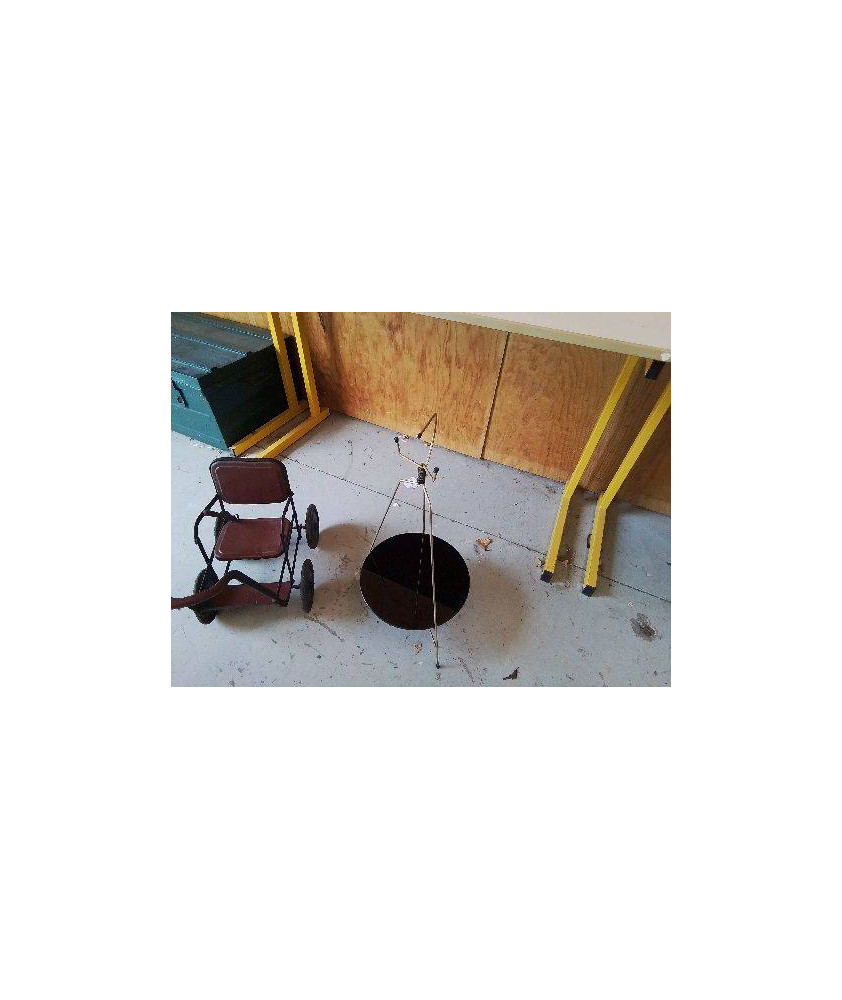 PETIT MEUBLE PORTE CENDRIER SPAGE AGE ANNÉE 50