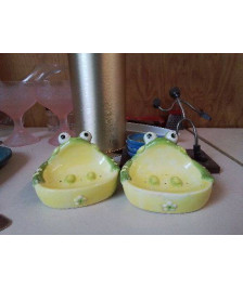 SUPPORT À SAVON GRENOUILLE