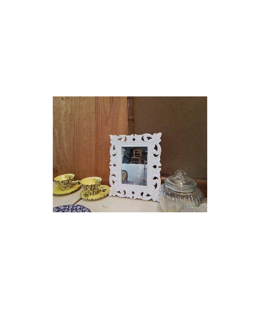 PETIT MIROIR BLANC 
