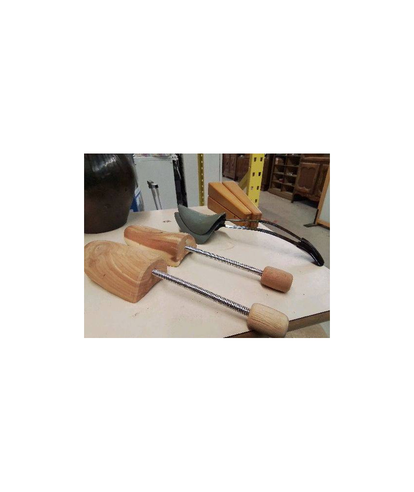 PAIRE EMBAUCHOIR EN BOIS 