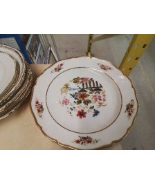 ASSIETTE MOTIF FLORAL