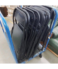 CHAISE PLIANTE NOIRE L’UNITÉ 