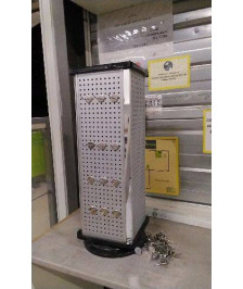 PRESENTOIR A BIJOUX ROTATIF H.67CM + BROCHES