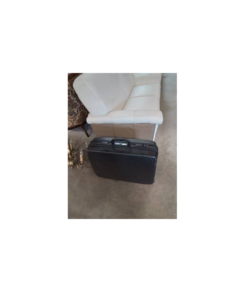 VALISE COQUE NOIR SANS CLE