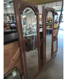 PORTE MIROIR BOIS SCULPTÉ 178X57CM