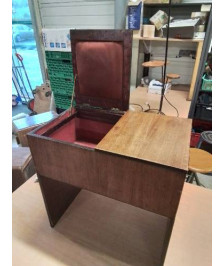 TRAVAILLEUSE TECK MARINE