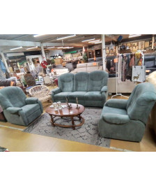 SALON TISSU 3+1+1 / 2 RELAX MANUELS 