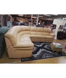 CANAPE D’ANGLE CUIR 1 RELAX MANUEL