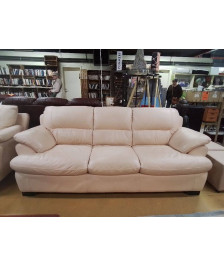 CANAPE CUIR 3 PLACES 