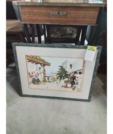 TECHNIQUE MIXTE SCÈNE MOYEN AGE S.VATIN