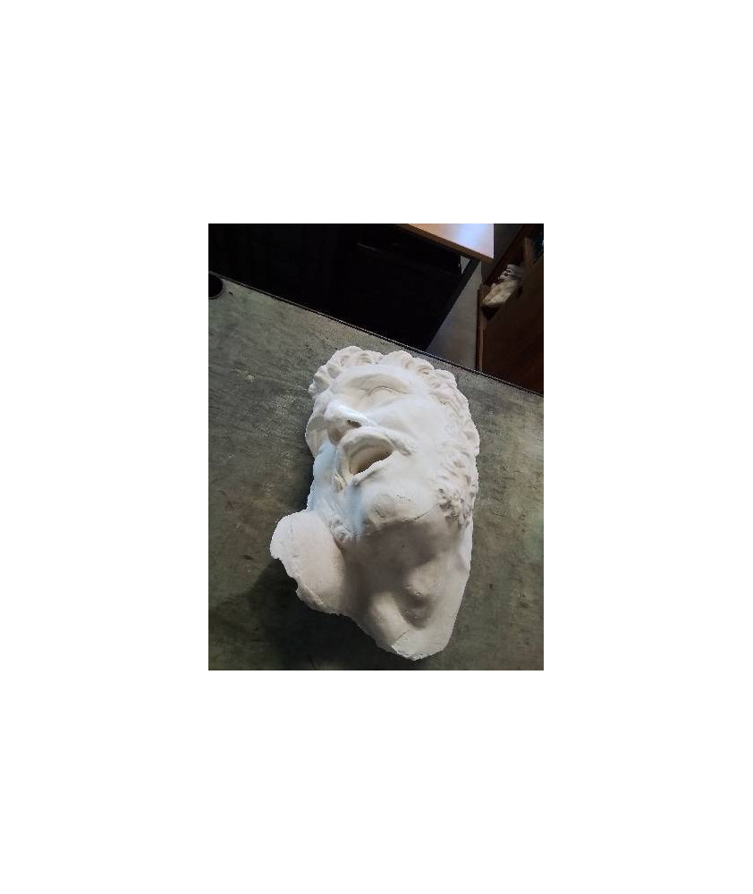 BUSTE D’ATELIER PLATRE A L ANTIQUE BUSTE D’ATELIER PLATRE A L ANTIQUE