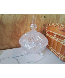 BONBONNIÈRE EN CRISTAL 
