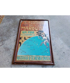 AFFICHE 4EME FESTIVAL DES ILES MARQUISES