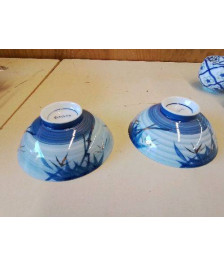 BOL DECORS BAMBOO PORCELAINE FINE 