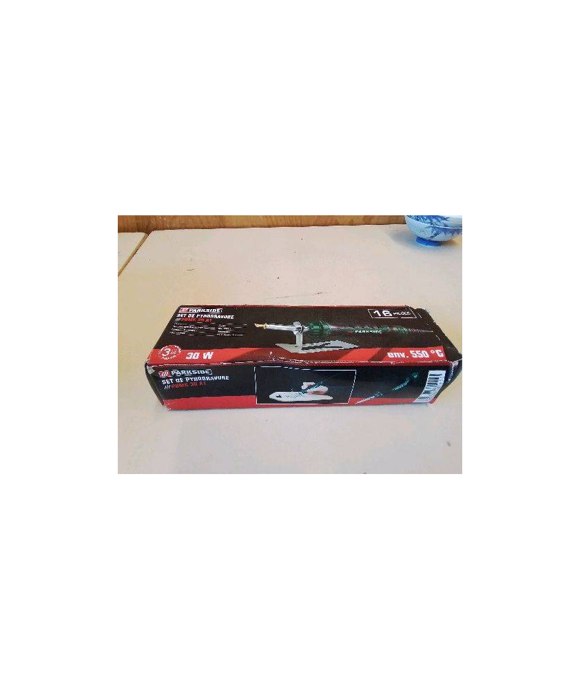 SET PIROGRAVURE PARKSIDE