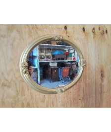 MIROIR OVAL ART DECO