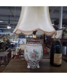 LAMPE DECOR FLEURS 
