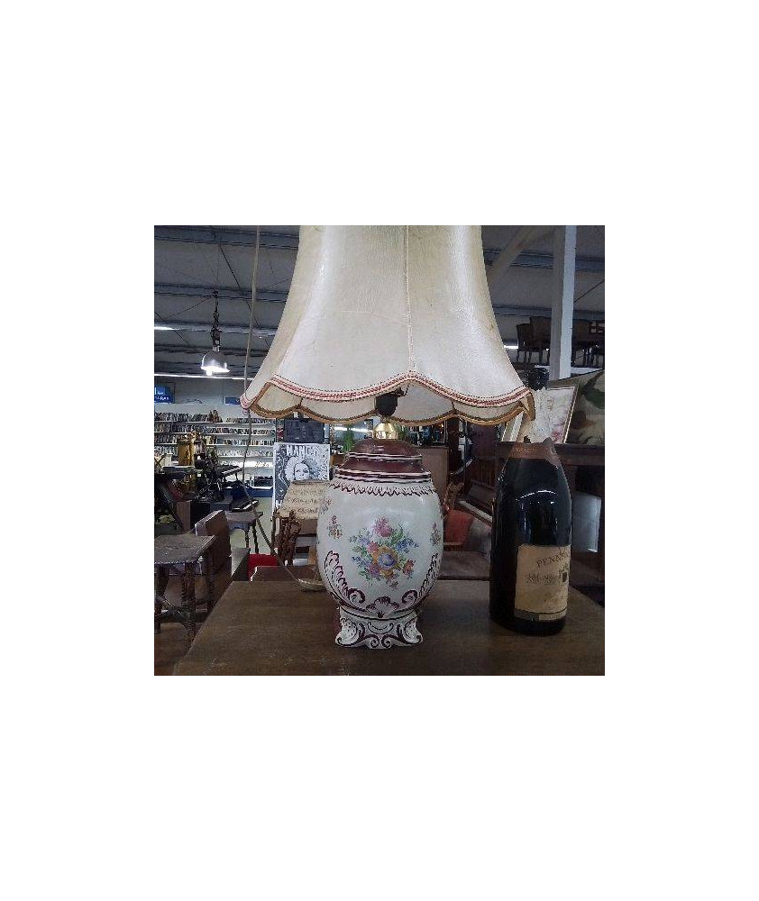 LAMPE DECOR FLEURS 