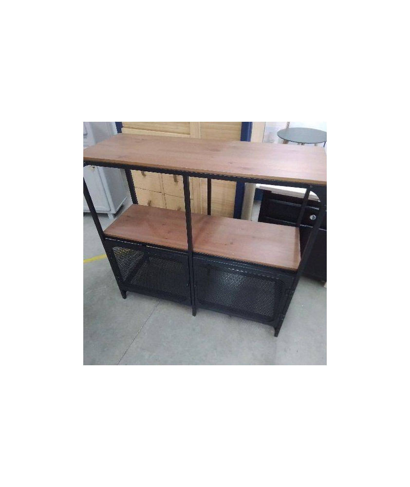 MEUBLE GRILLAGE MODERNE 2 PORTES