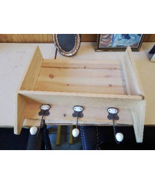 PORTE TORCHON À FIXER EN PIN 