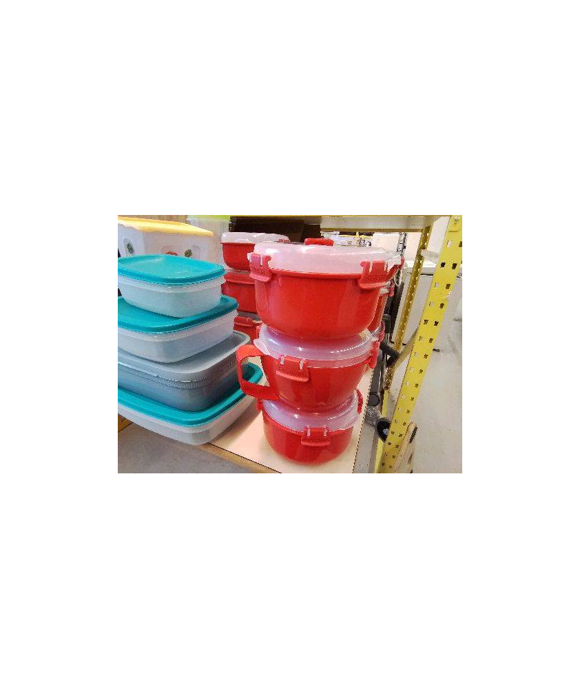 TUPPERWARE ROND ROUGE 