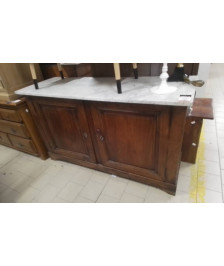 BAHUT ANCIEN 2P DESSUS MARBRE