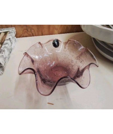 VIDE POCHE EN VERRE BULLÉ