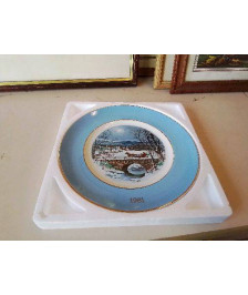 ASSIETTE NOËL ”NUIT D’HIVERT”