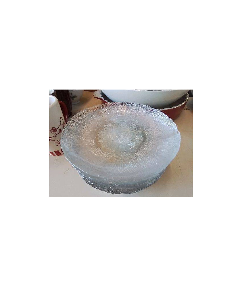 LOT DE 12 ASSIETTES A DESSERT