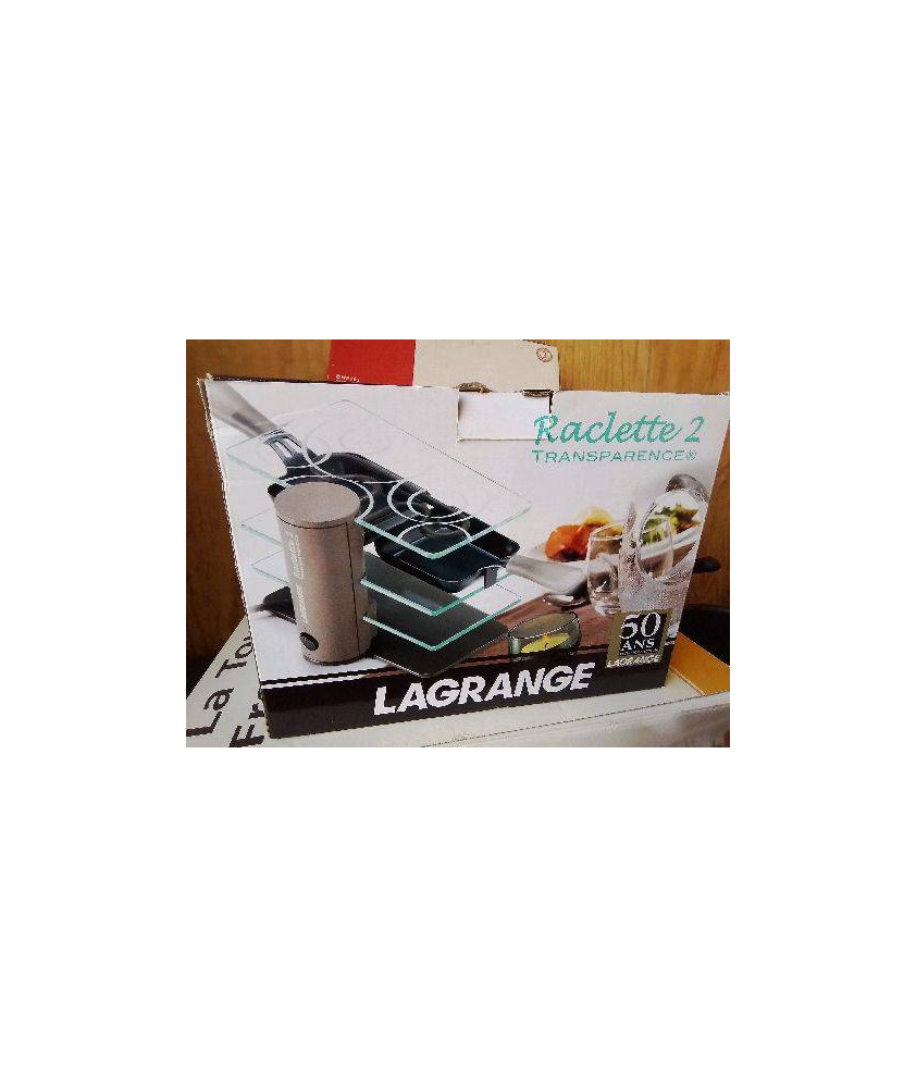 APPAREIL A RACLETTE 2 PERSONNES