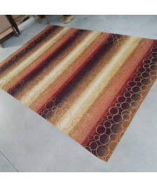TAPIS VINTAGE ORANGE ROUGE 200X285