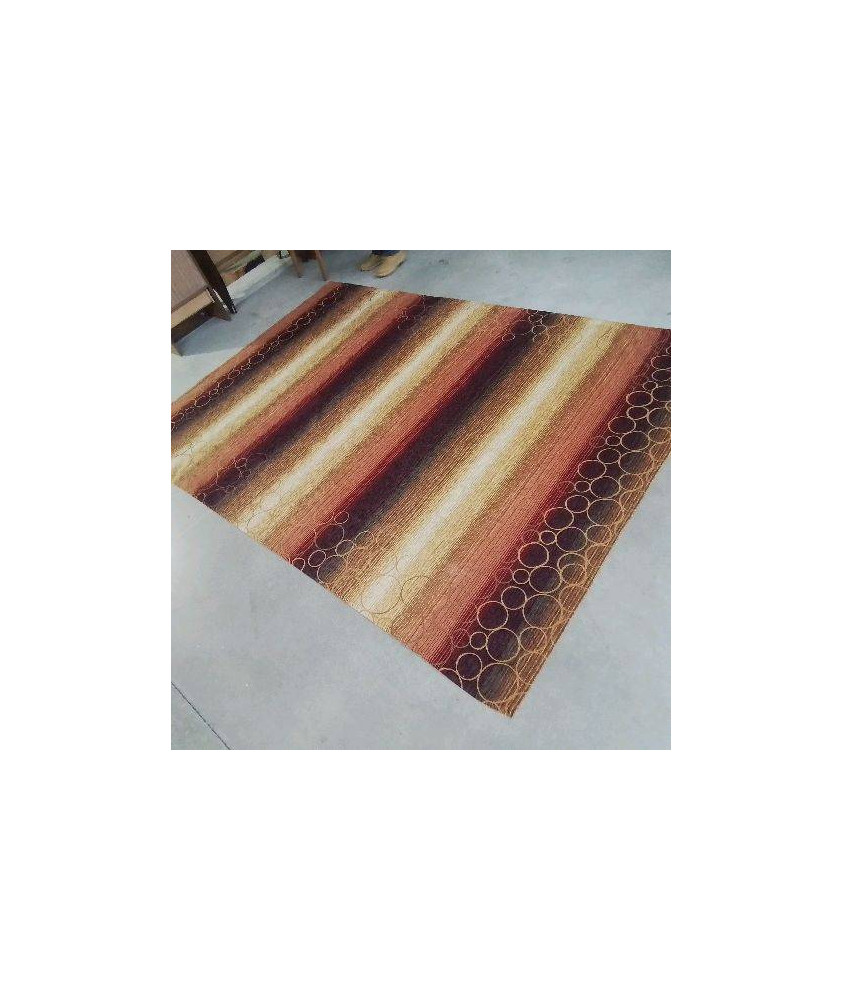 TAPIS VINTAGE ORANGE ROUGE 200X285