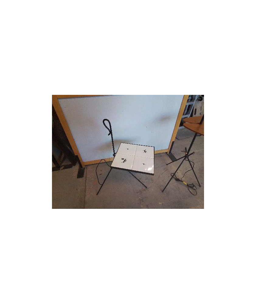 BOUT DE CANAPÉ PORTE REVUE CARELE ANNÉE 50