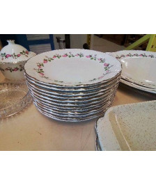 LOT DE 12 PETITES ASSIETTES