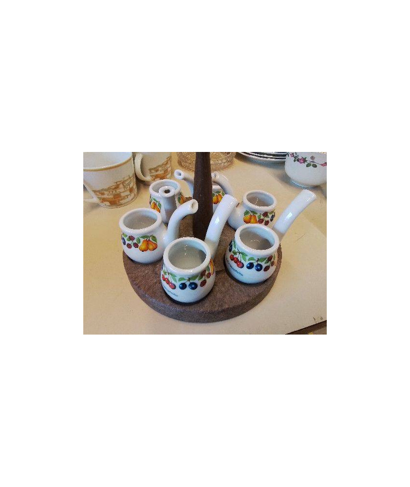 ENSEMBLE VERRE À LIQUEUR