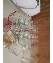 LOT DE  6 VERRE À EAU 