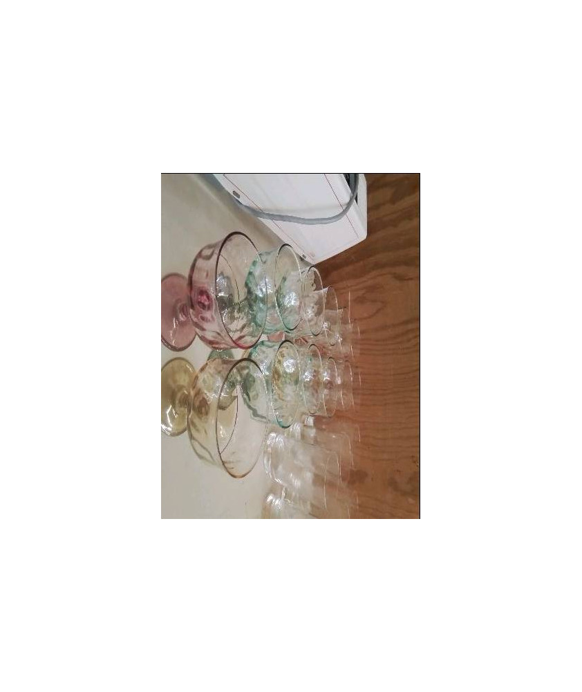 LOT DE  6 VERRE À EAU 