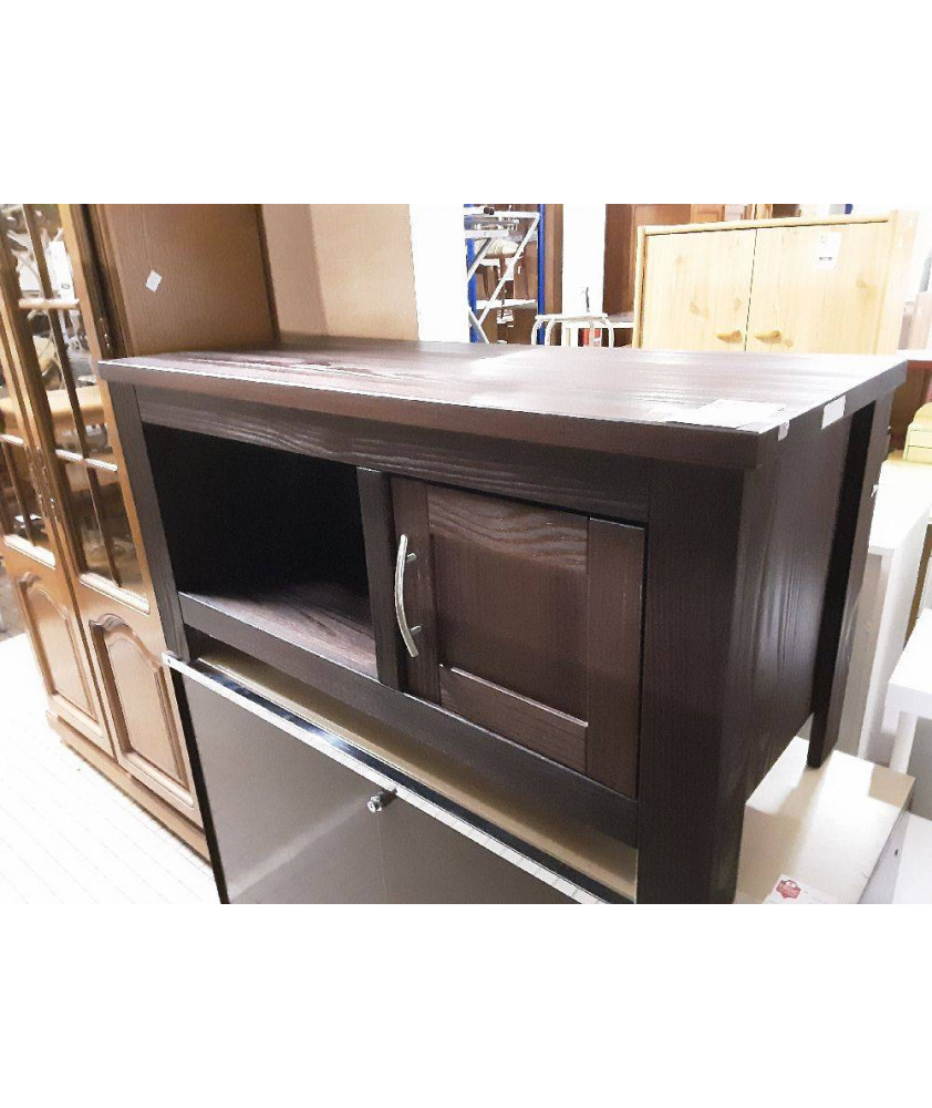 MEUBLE BAS TV MARRON