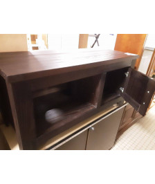 MEUBLE BAS TV MARRON
