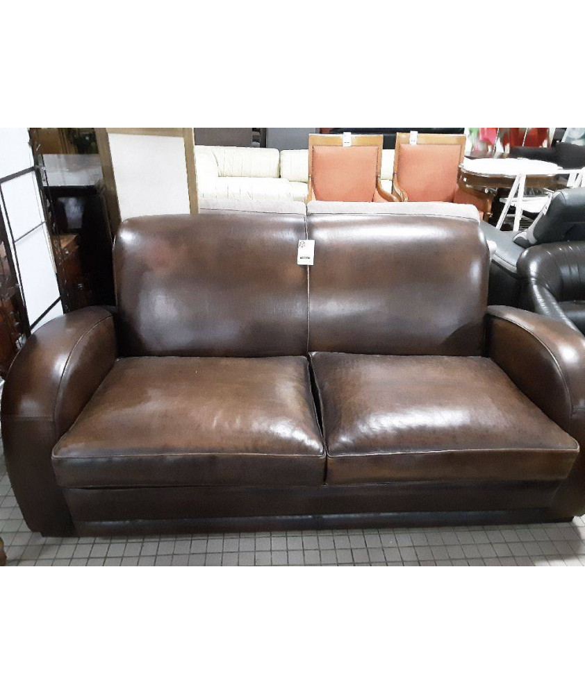 CANAPÉ CUIR STYLE CLUB