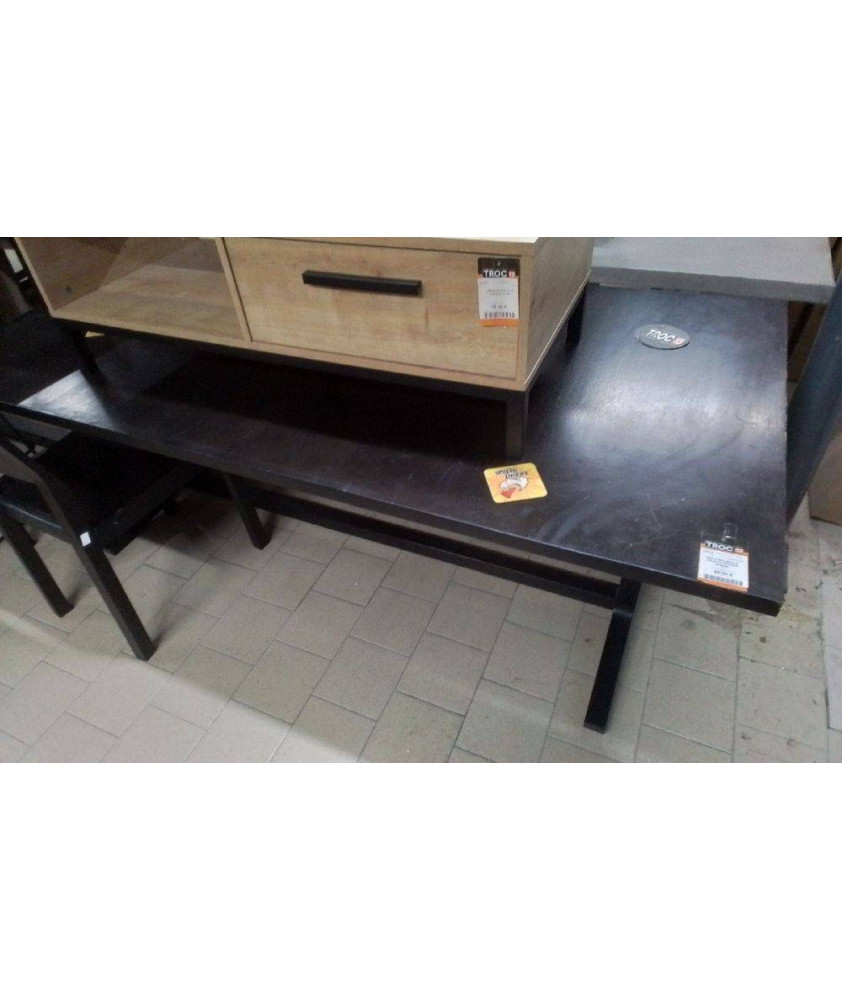 TABLE RECTANGLE WENGUE ROCHES BOBOIS