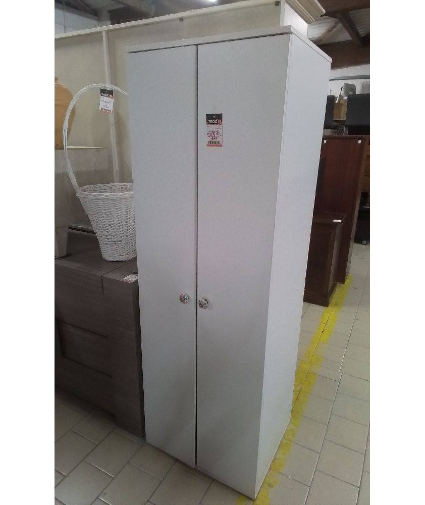 ARMOIRE 2 P MELA BLANC