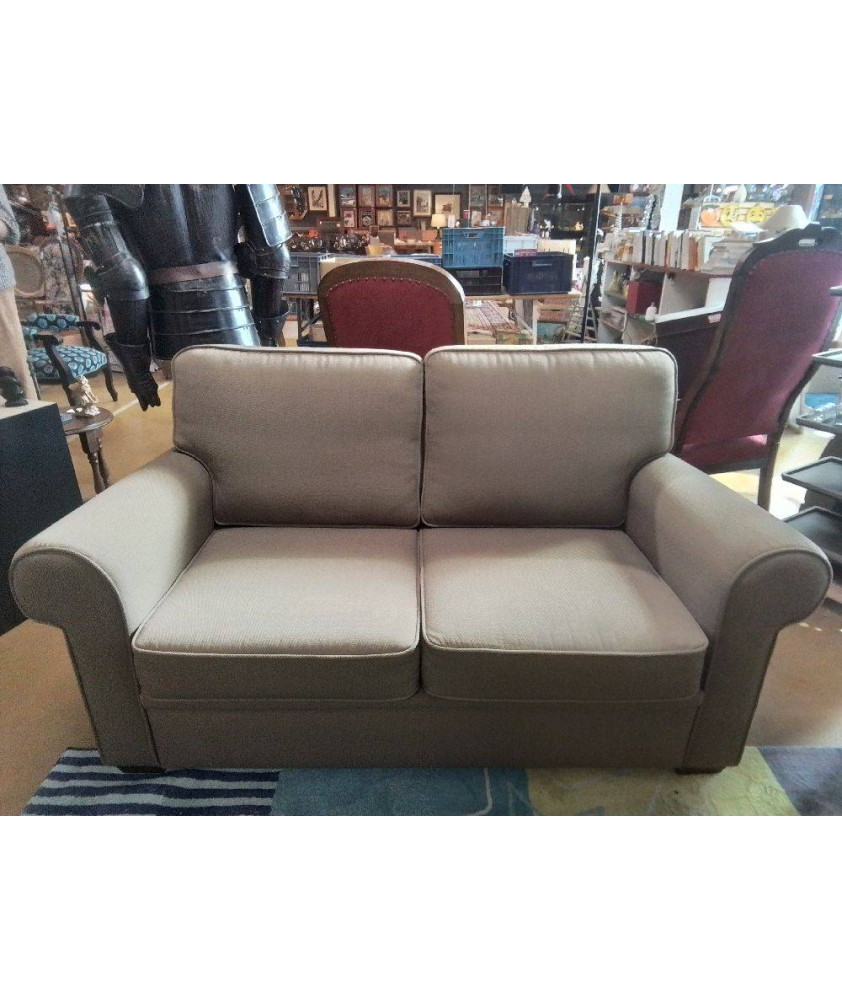 CANAPE 2 PLACES TISSU L 160