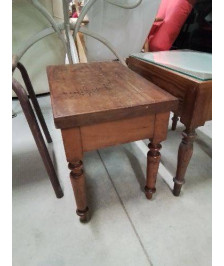 BIDET ACAJOU PIEDS PIEDS TOURNÉS DÉBUT XXE