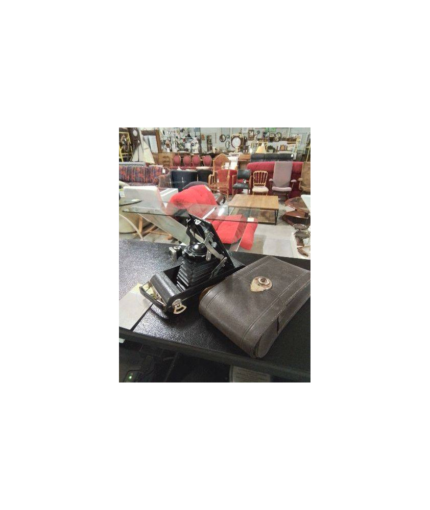 APPAREIL PHOTO KODAK SIX N°1 BROWNIE PLIANT AVDC ÉTUI ANNÉES 50